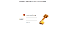 Tablet Screenshot of politik.alvsbyn.se